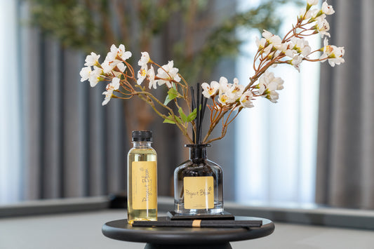 Amber & Vanilla The Project Bloom product - Reed Difusser 