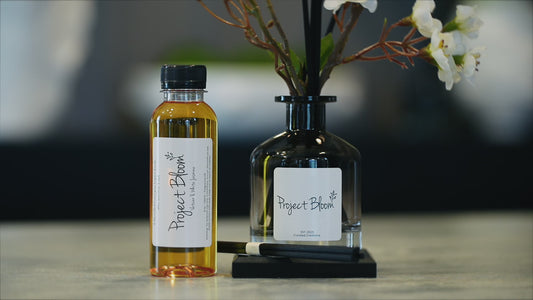 The Project Bloom product - Reed Difusser Veviter & White Jasmine
